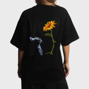 Cute Sunshine Cat T-Shirt you are my Black Cats Lover Women T-Shirt