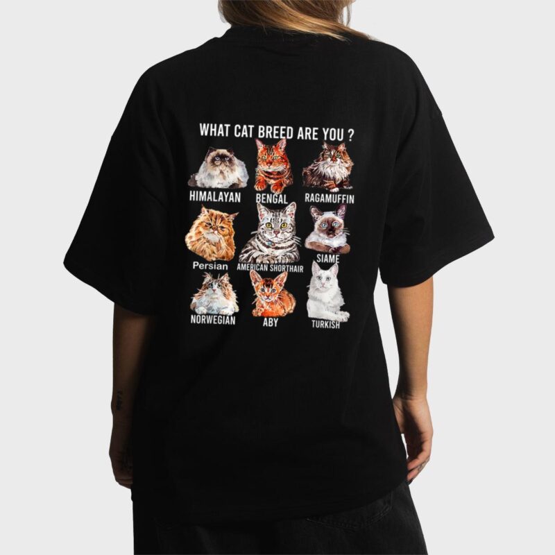 Funny Cat Lover Personality Est Cat Breed Cute Cats Breeds Women T-Shirt