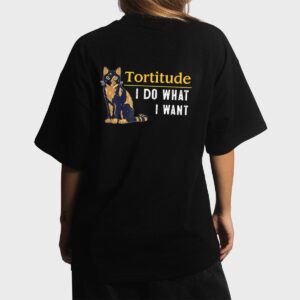 Funny Tortitude Cat  I Do What I Want Cat Kitty Women T-Shirt