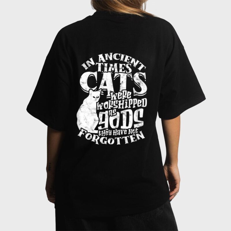 In ancient times Cats were worshipped as gods they have not Women T-Shirt