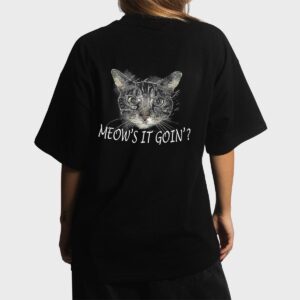Meow Cat  - Meow's It Going Funny Cool Women T-Shirt