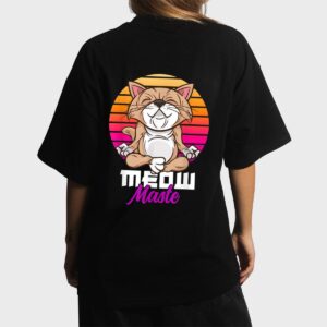 Meow Maste Funny Cat Yoga Namaste Women T-Shirt
