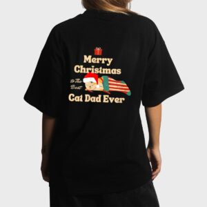 Merry Christmas Cat Friends Women T-Shirt