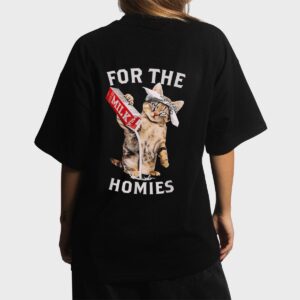 Milk Cat For The Homies Lover Kids Women Tee Women T-Shirt