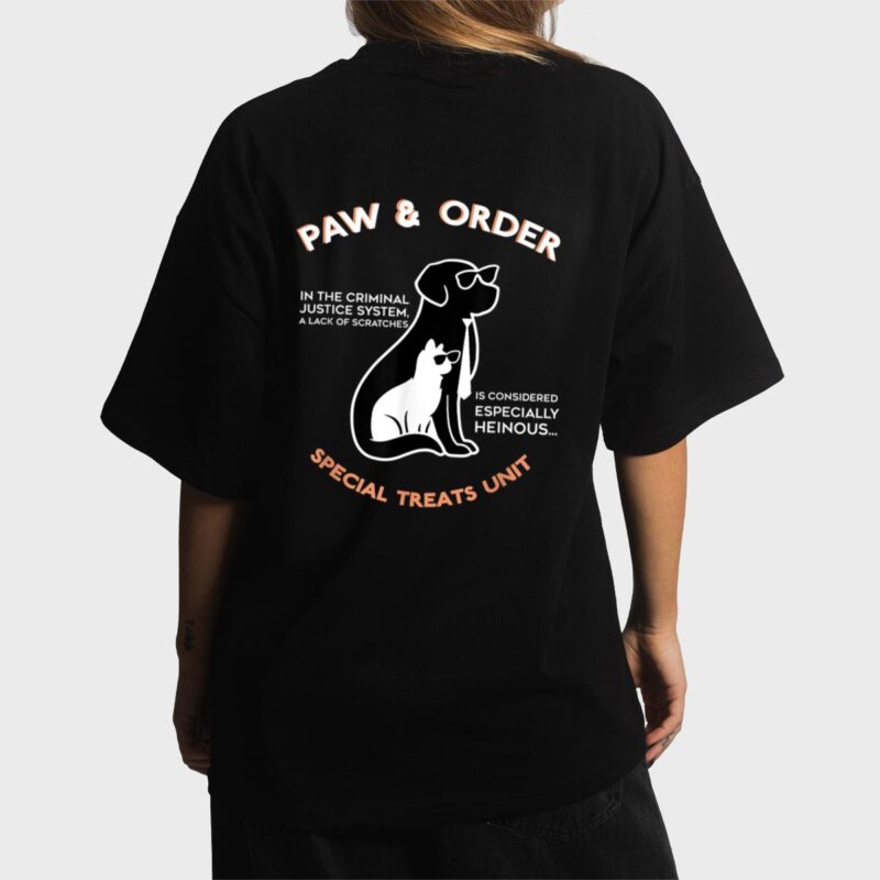 Paw and Order Special Treats Unit Training Dog And Cat Women T-Shirt