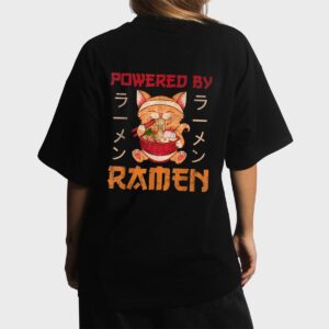 Ramen Cat Kawaii Anime Japanese Food Gift Women T-Shirt
