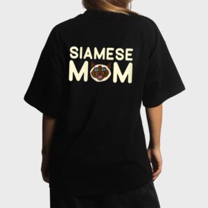 Siamese Cat Mom Women T-Shirt