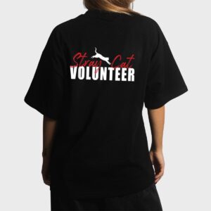 Stray Cat Volunteer Leaping Cat Women T-Shirt