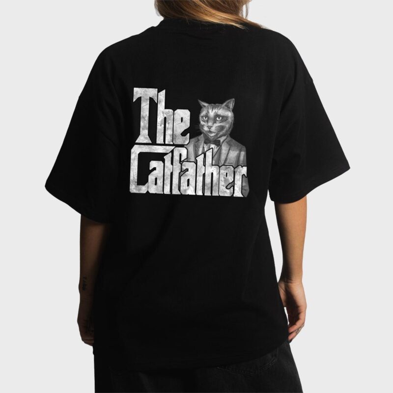 The Catfather Cat Father Mafia Father Cat Women T-Shirt
