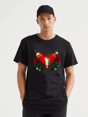 My Hero Wears Dog Tags T-Shirt