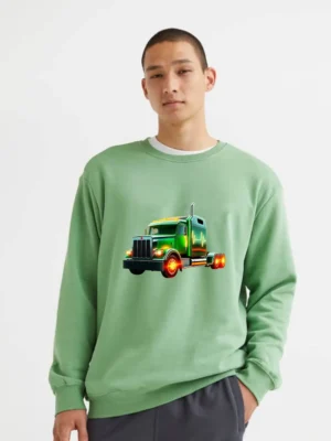 Trucker By Day Hero By Night Sweatshirt