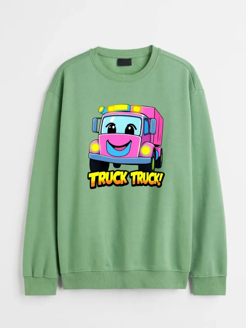 Truckin Through Life One Mile At A Time Sweatshirt - Image 2