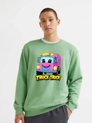 Truckin Through Life One Mile At A Time Sweatshirt