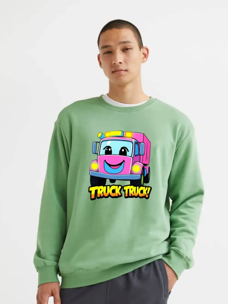 Truckin Through Life One Mile At A Time Sweatshirt